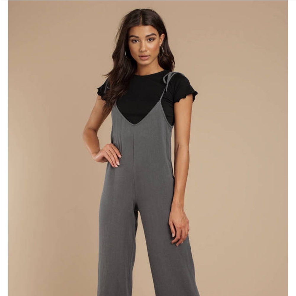 Charcoal Jumpsuit